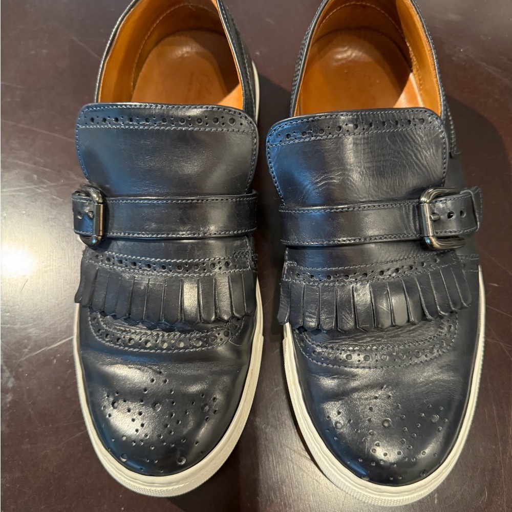 Saks 5th Ave men’s leather loafers